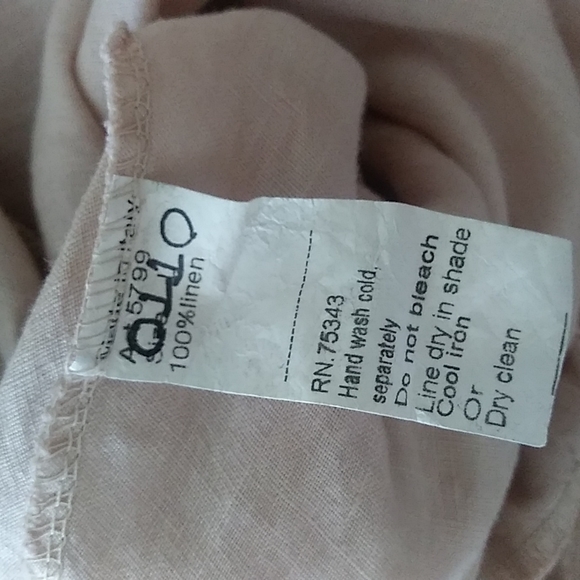 Women Dress Linen Sleeveless Sz large - Picture 12 of 13